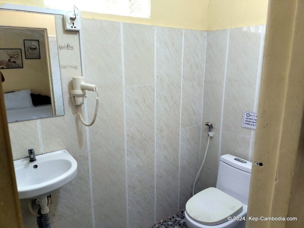 Pina House bungalows and Italian Restaurant in Kep, Cambodia