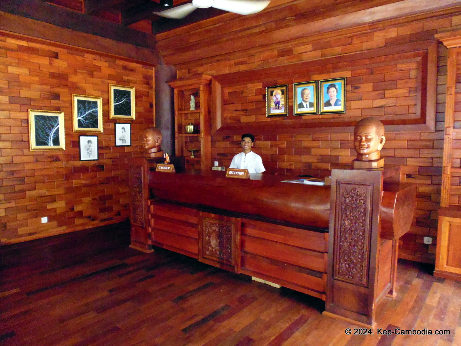 Try Palace Resort in Kep, Cambodia.