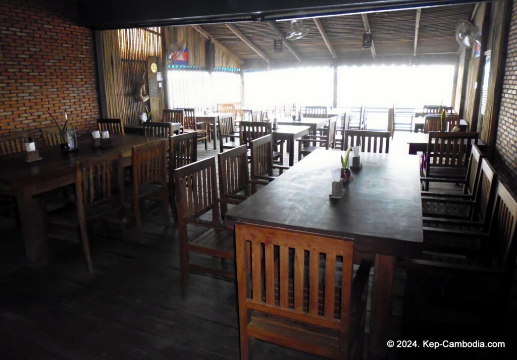 Holy Crab Restaurant in Kep, Cambodia