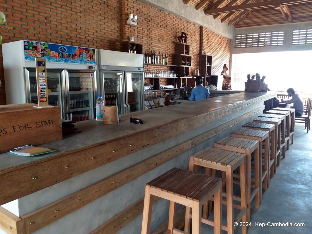 Holy Crab Restaurant in Kep, Cambodia