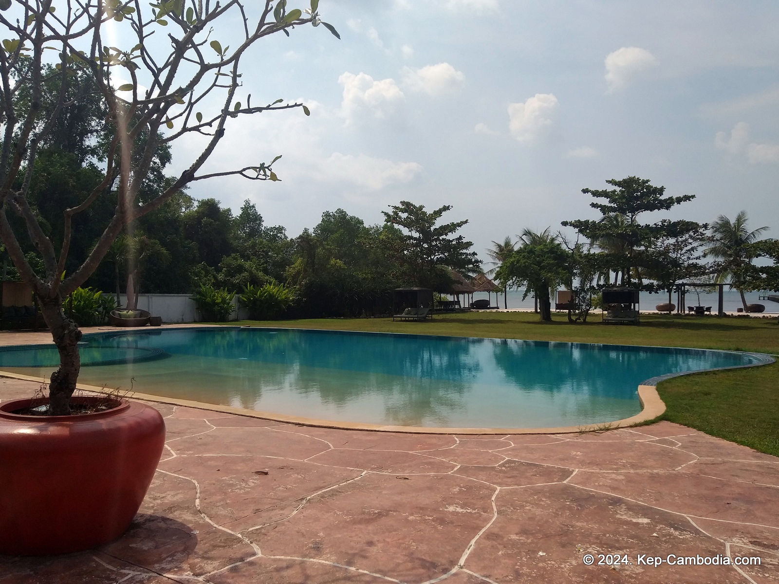 Samanea Resort in Kep, Cambodia.