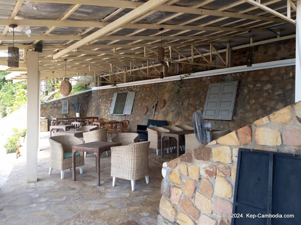 The Beach House in Kep, Cambodia.