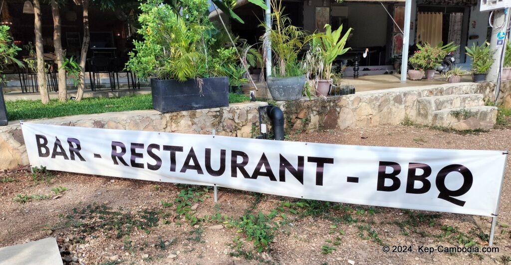 O'Kare restaurant in Kep, Cambodia