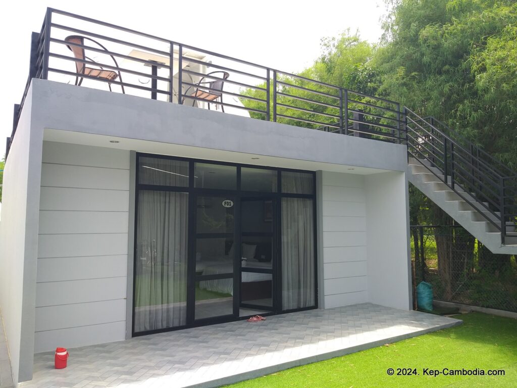 Adventure Dome in Kep, Cambodia.