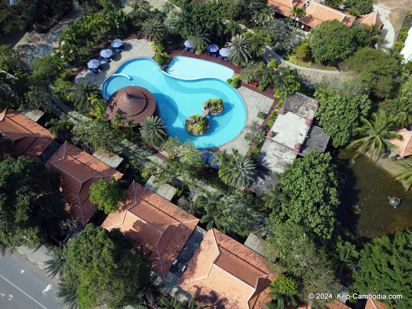 Try Palace Resort in Kep, Cambodia.