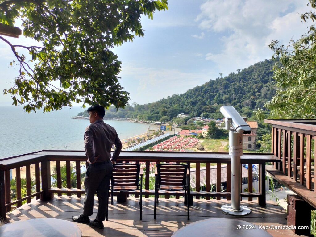 Zip Line Cafe in Kep, Cambodia.