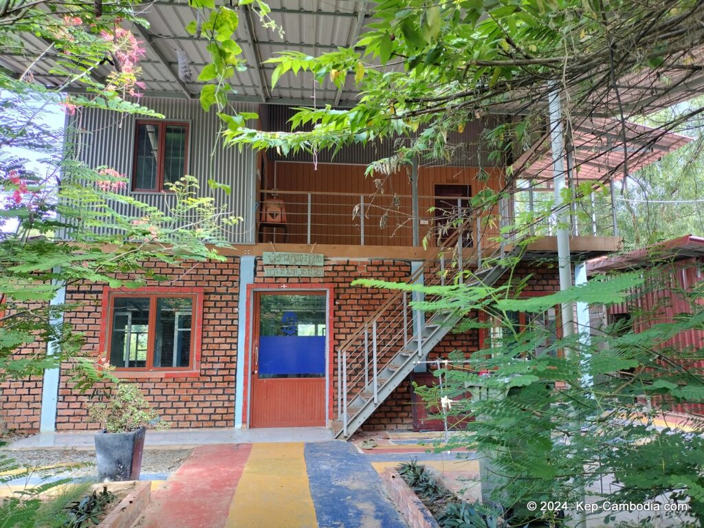 Don Bosco Hotel school in Kep, Cambodia. Retreat.