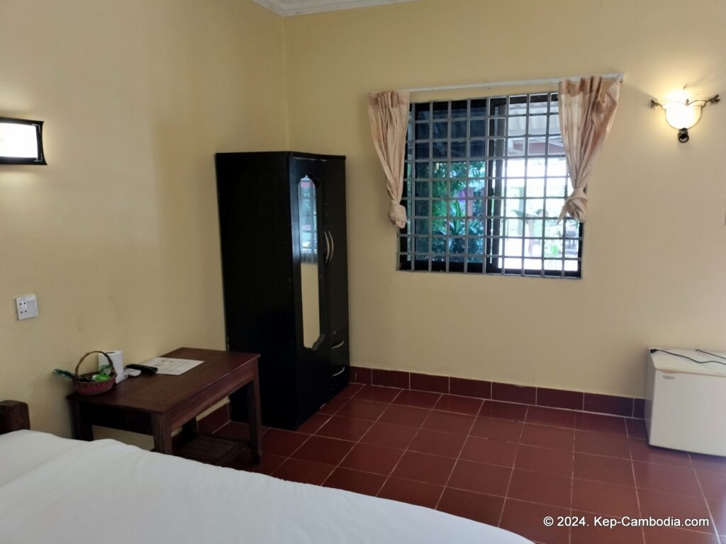 Pina House bungalows and Italian Restaurant in Kep, Cambodia