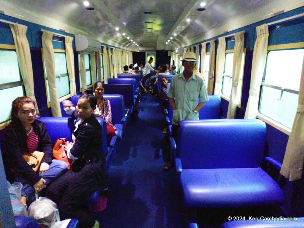 Train in Kep, Cambodia to Phnom Penh, Kampot and SihanoukVille