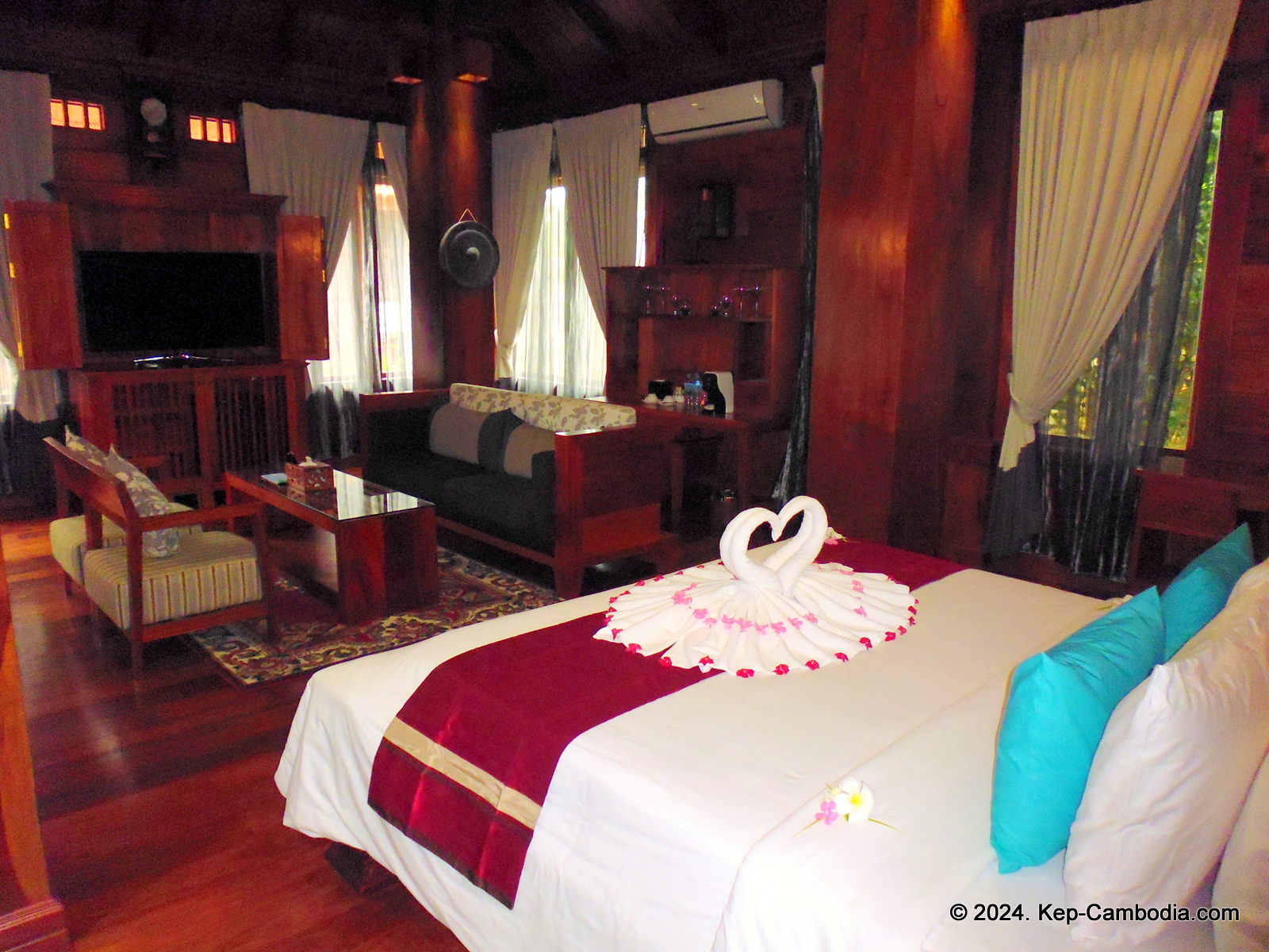 Try Palace Resort in Kep, Cambodia.