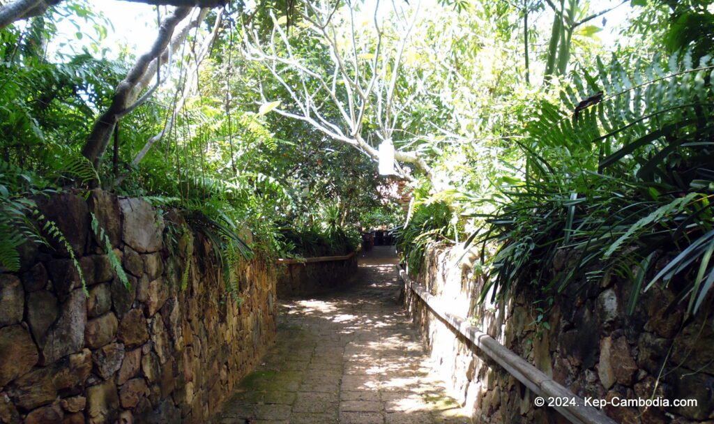Veranda Natural Resort in Kep, Cambodia.