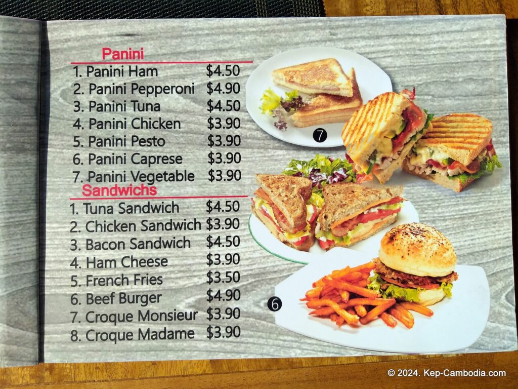 Kep Bay Hotel and Resort in Kep, Cambodia.