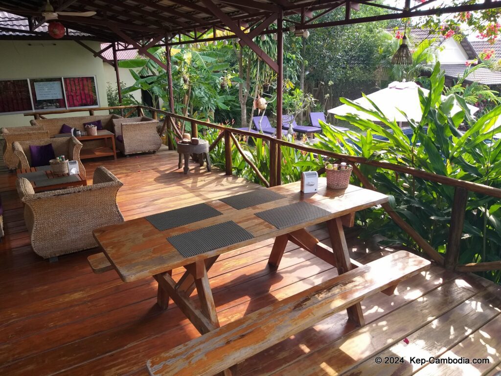 Atmaland Resort in Kep, Cambodia.