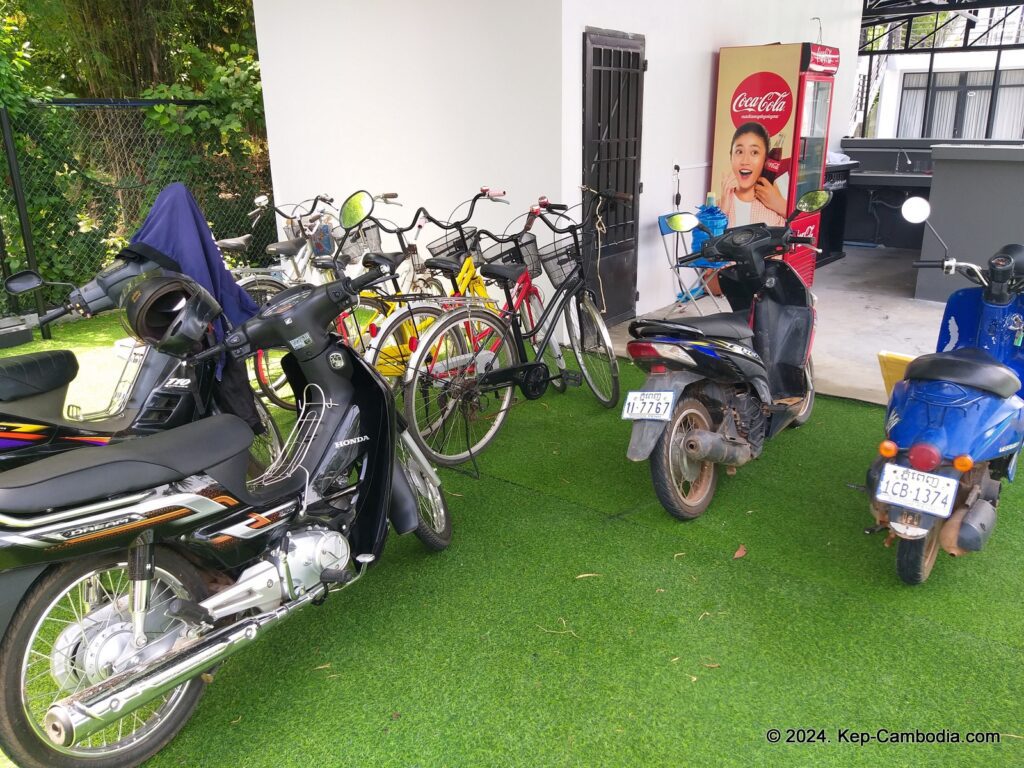 Adventure Dome in Kep, Cambodia.
