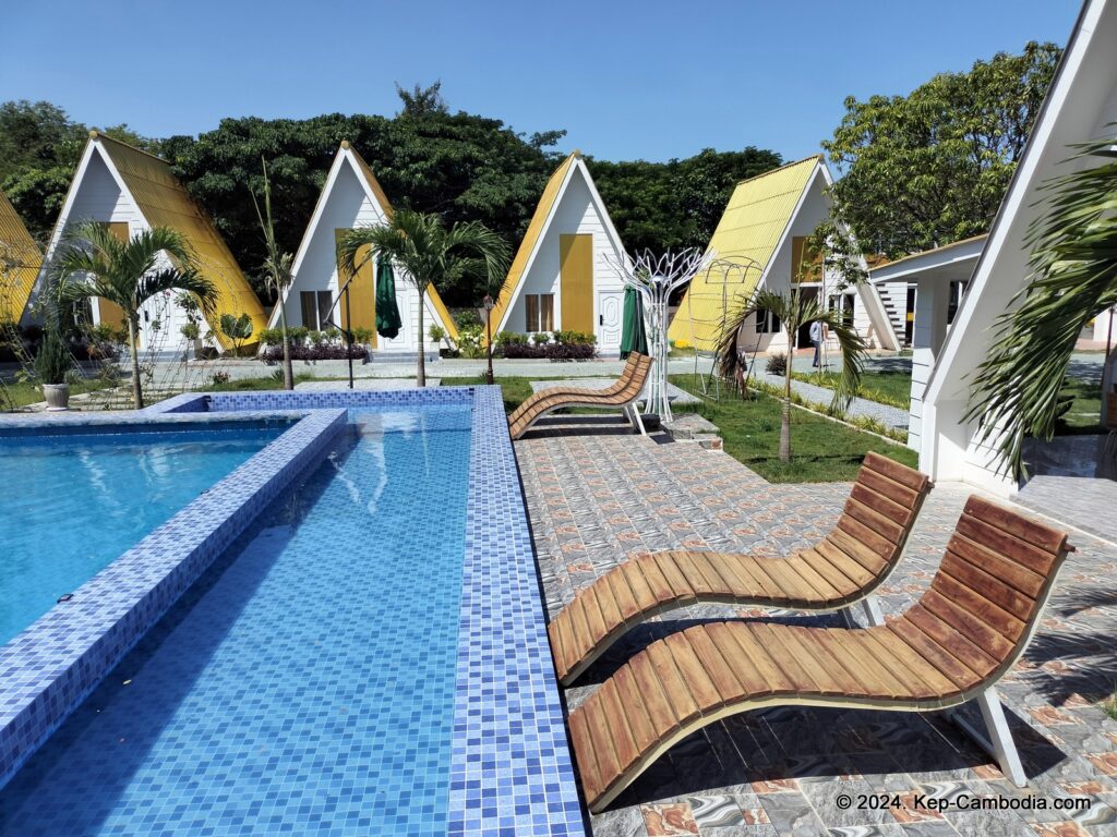 Golden Kep Beach in Cambodia.