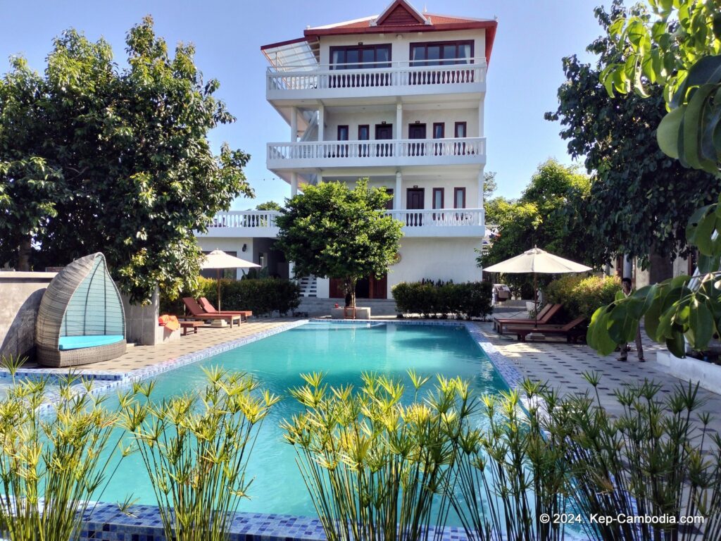 Kep Kiri Resort in Kep, Cambodia.