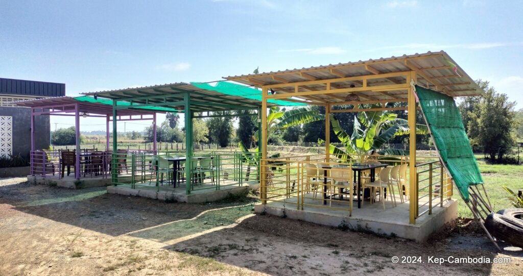 Kampong Trach Caves and Mountains in Kep, and Kampot, Cambodia.