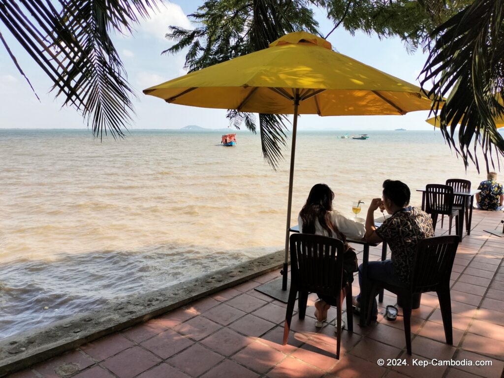 Deli's Restaurant in Kep, Cambodia