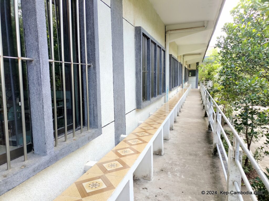 Don Bosco Hotel school in Kep, Cambodia. Retreat.