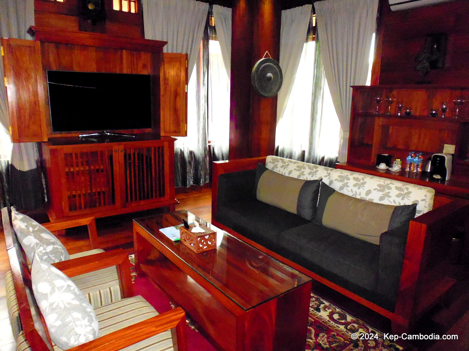 Try Palace Resort in Kep, Cambodia.