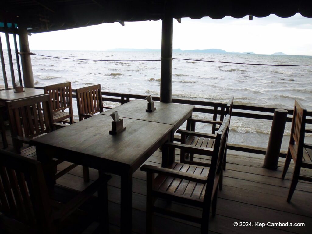 Holy Crab Restaurant in Kep, Cambodia
