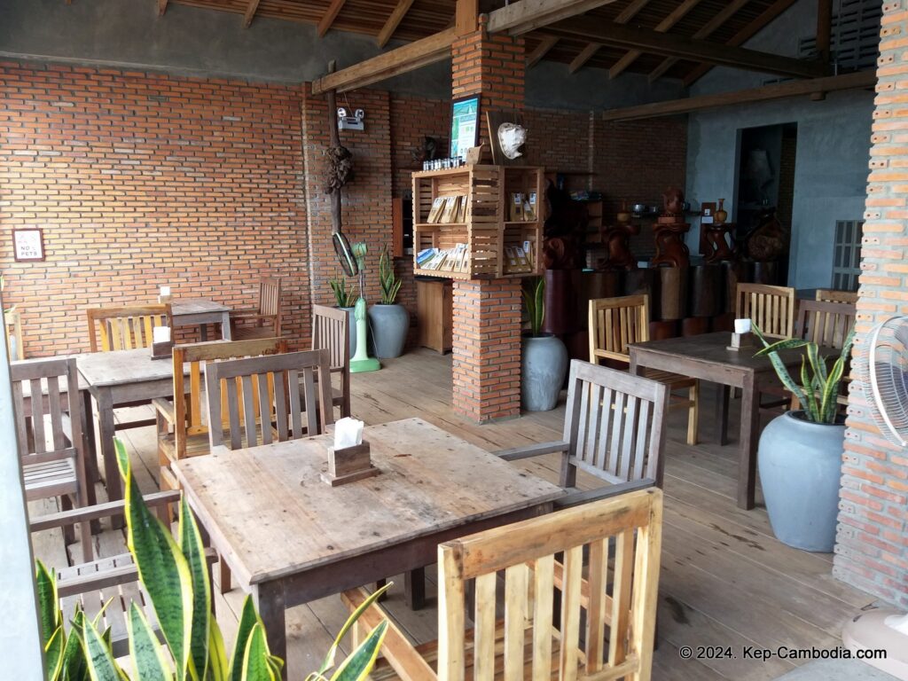 Holy Crab Restaurant in Kep, Cambodia