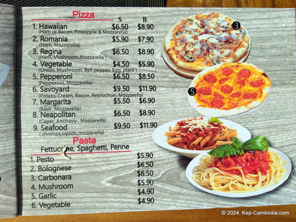 Kep Bay Hotel and Resort in Kep, Cambodia.