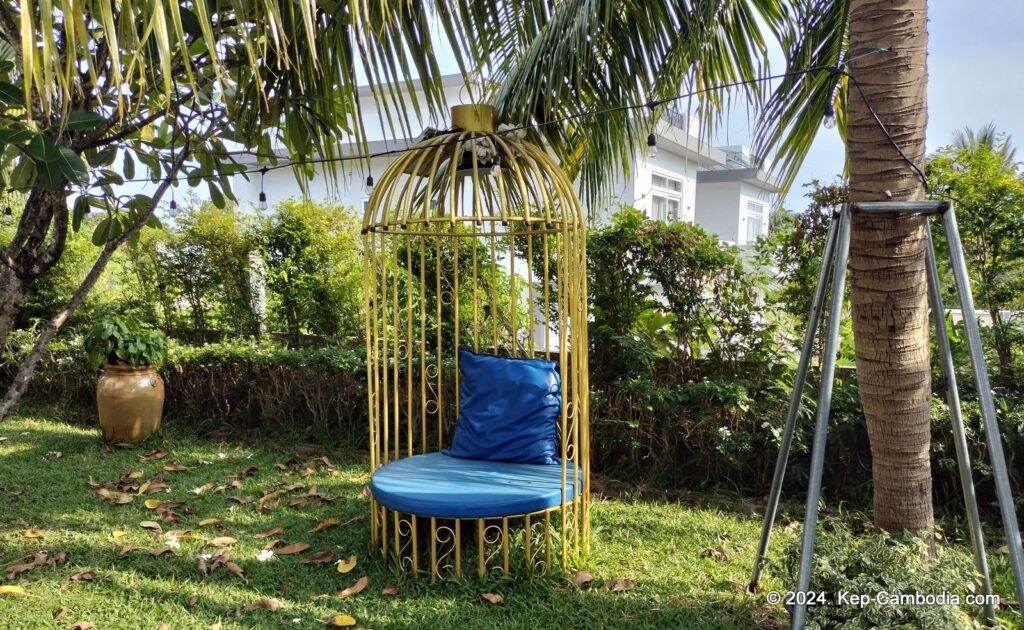 Kep Bay Hotel and Resort in Kep, Cambodia.