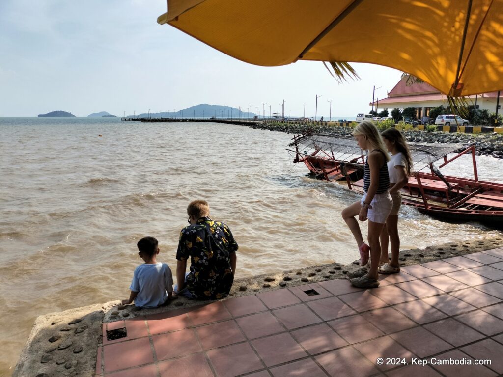 Deli's Restaurant in Kep, Cambodia