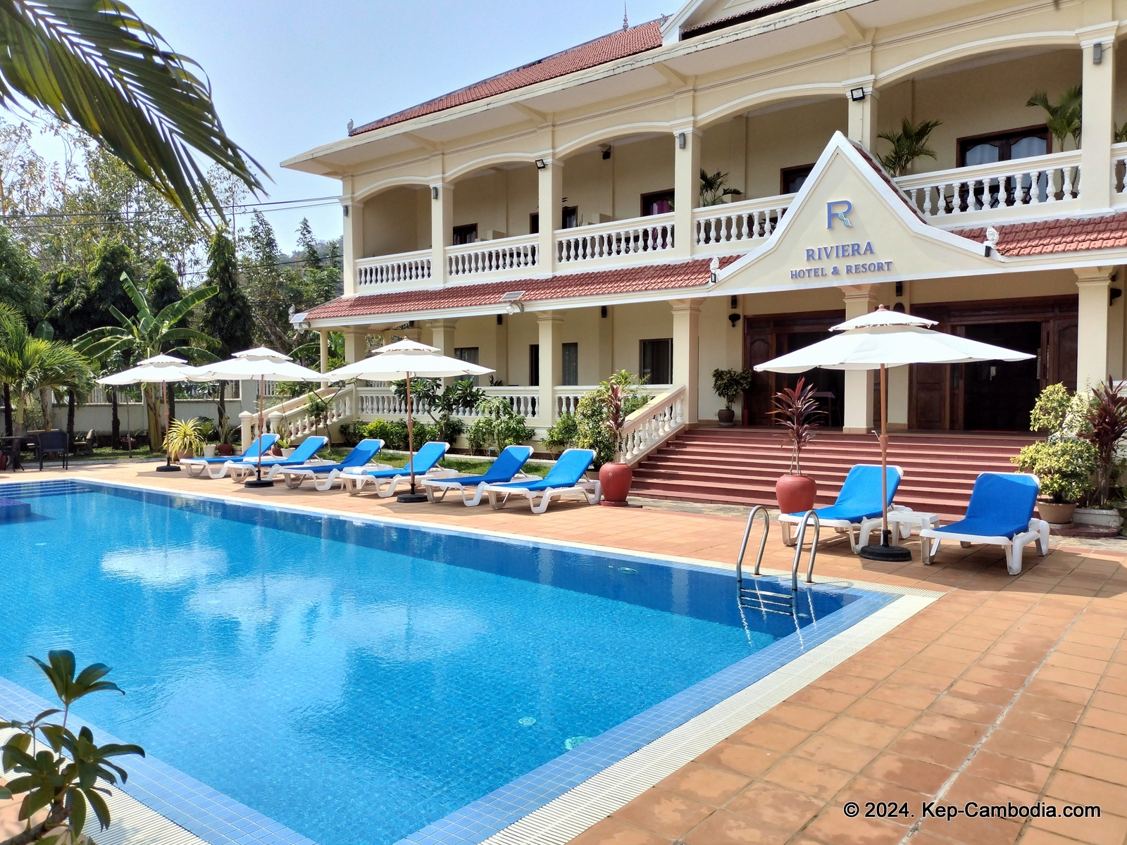 Riviera Hotel & Resort in Kep, Cambodia.