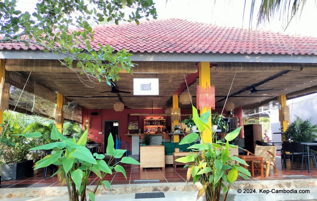 O'Kare restaurant in Kep, Cambodia