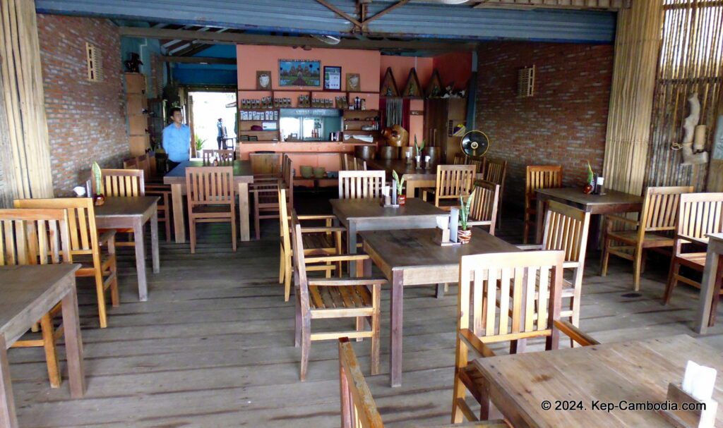 Holy Crab Restaurant in Kep, Cambodia