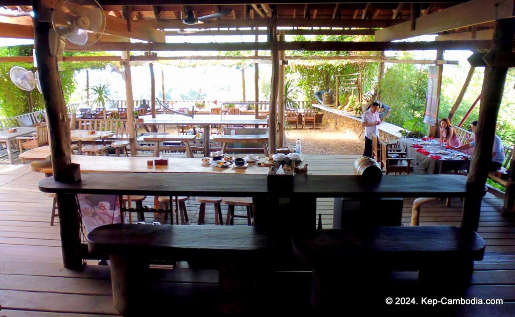 Veranda Natural Resort in Kep, Cambodia.