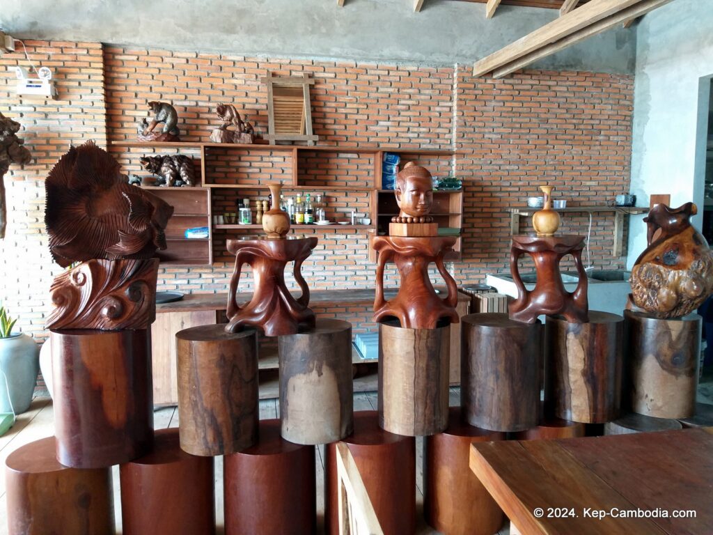 Holy Crab Restaurant in Kep, Cambodia