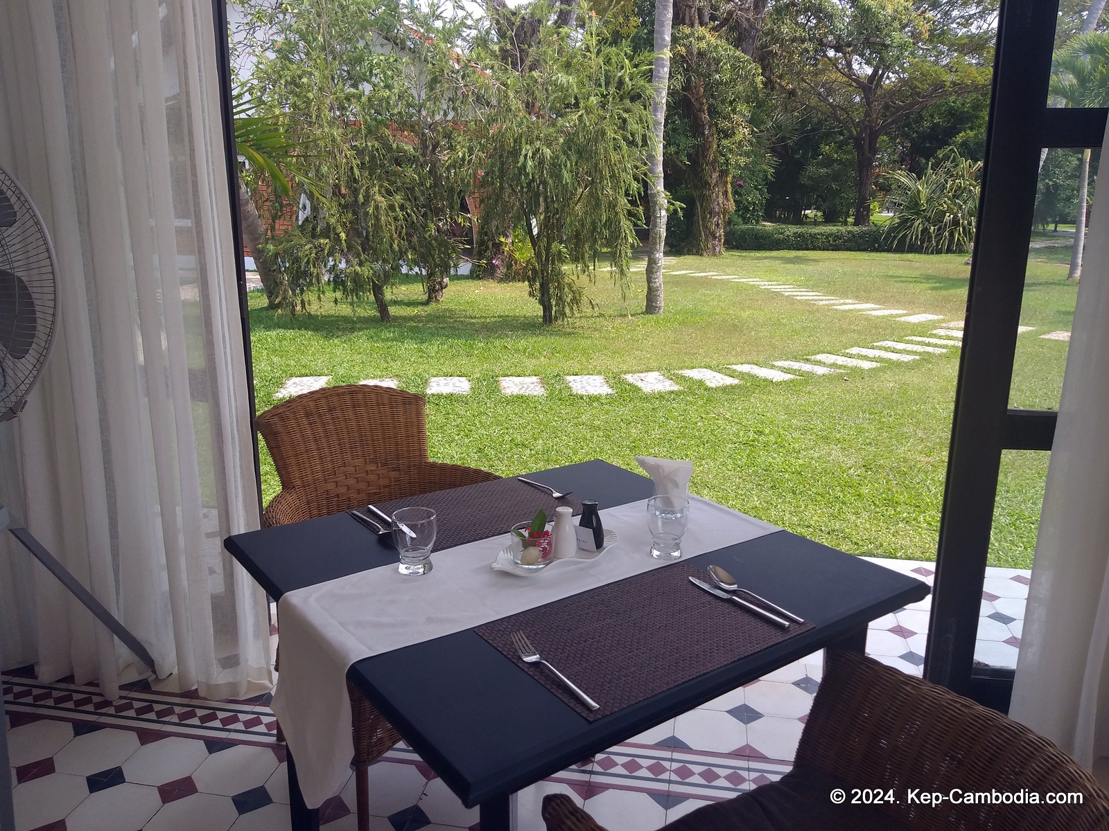 Samanea Resort in Kep, Cambodia.