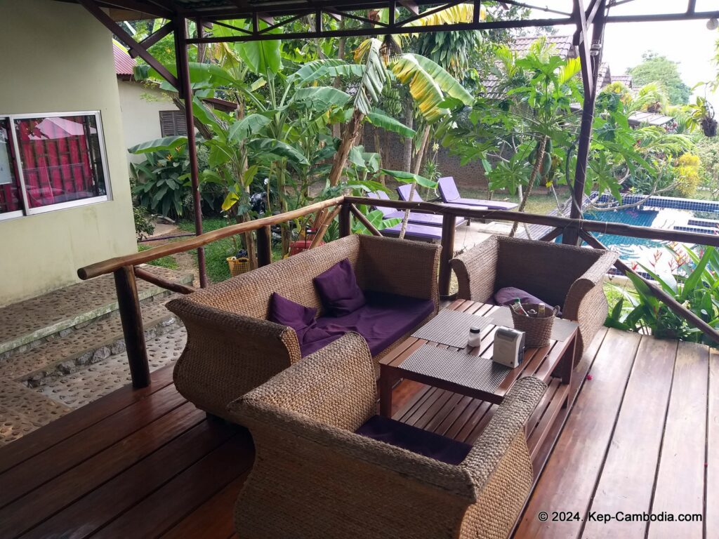 Atmaland Resort in Kep, Cambodia.