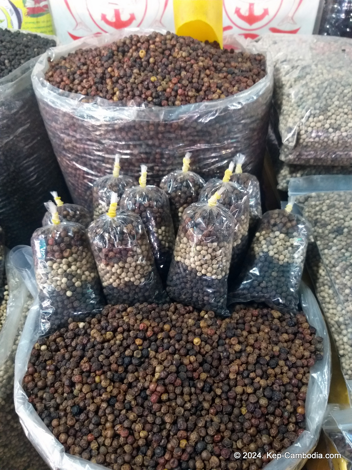 Kep Crab Market in Cambodia.