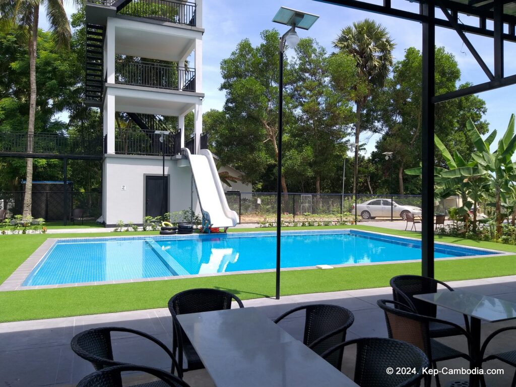 Adventure Dome in Kep, Cambodia.