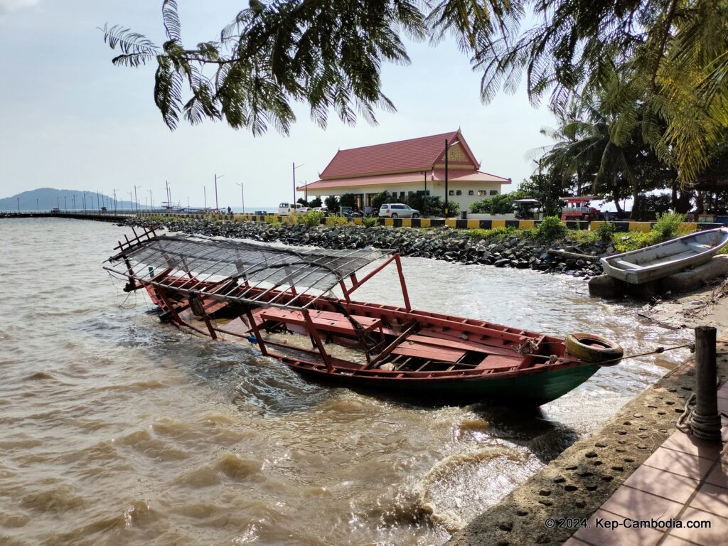 Deli's Restaurant in Kep, Cambodia