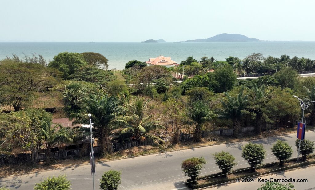 Kep Sea View Hotel in Cambodia.