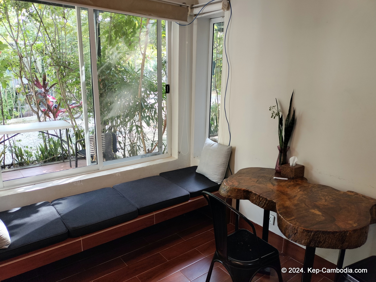 Sanssouci Kep Bugalows in Cambodia.