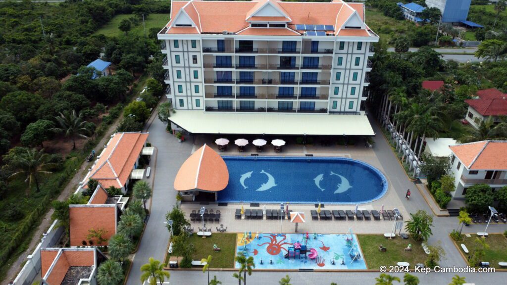 Vakara Hotel in Kep, Cambodia.