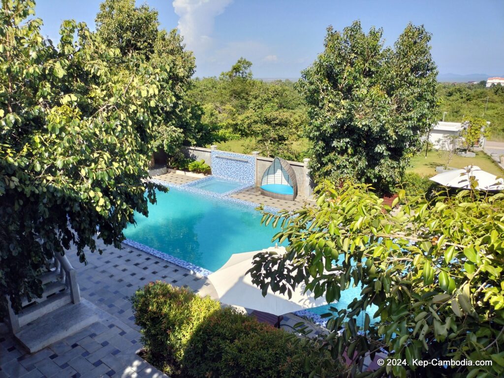 Kep Kiri Resort in Kep, Cambodia.