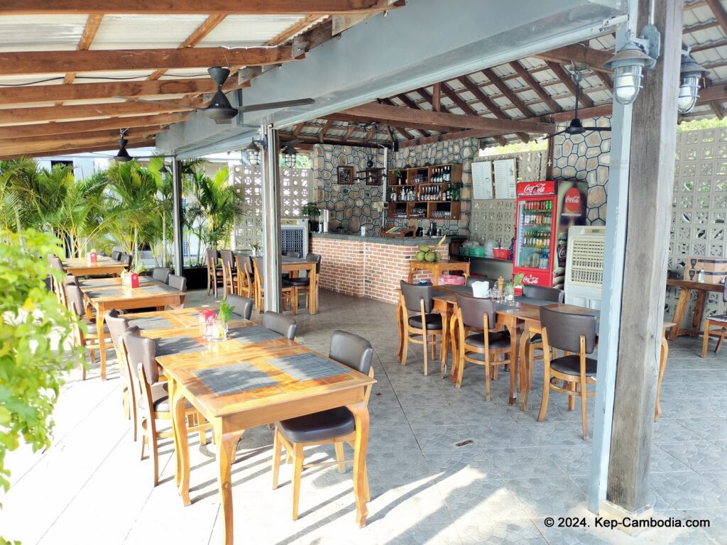 Kep Bay Hotel and Resort in Kep, Cambodia.