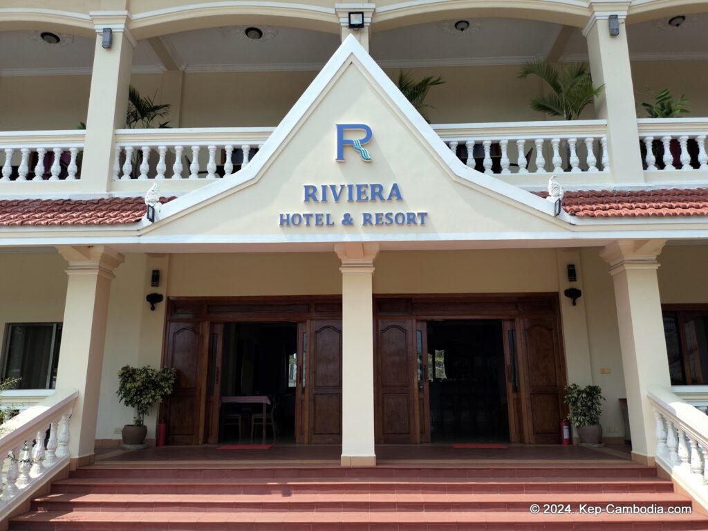 Riviera Hotel & Resort in Kep, Cambodia.
