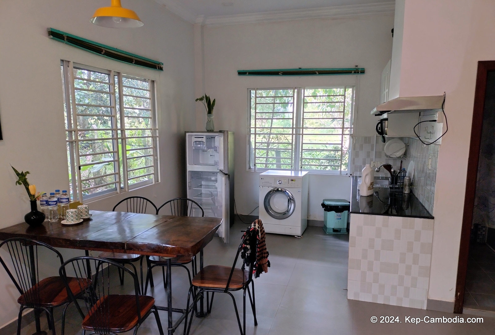 Sanssouci Kep Bugalows in Cambodia.