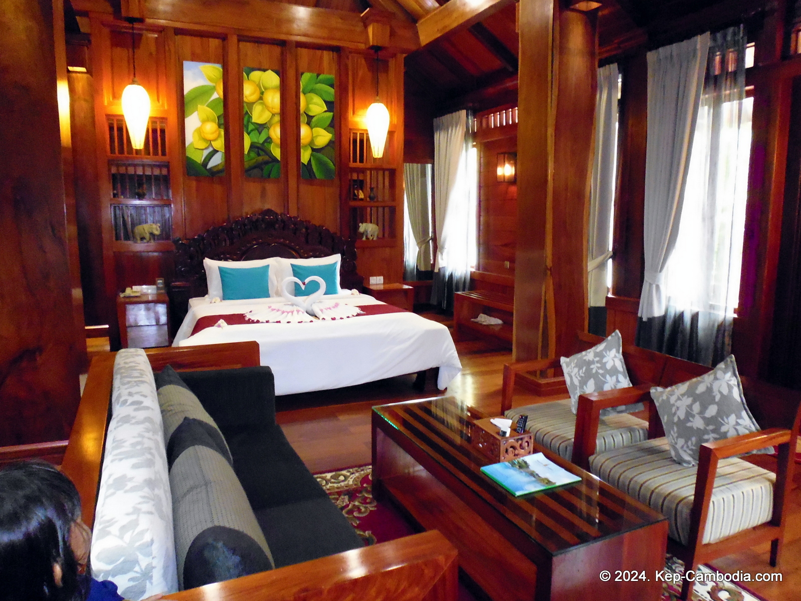 Try Palace Resort in Kep, Cambodia.