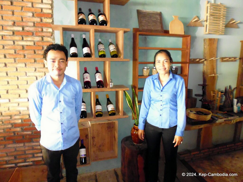 Holy Crab Restaurant in Kep, Cambodia