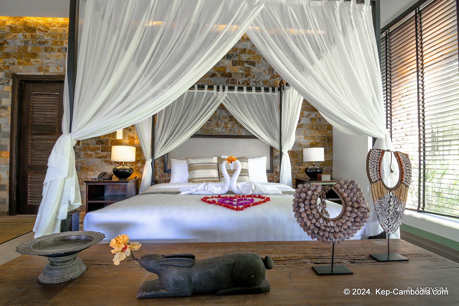 Samanea Resort in Kep, Cambodia.
