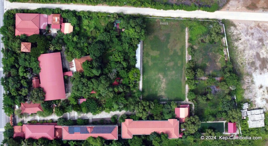 Don Bosco Hotel school in Kep, Cambodia. Retreat.